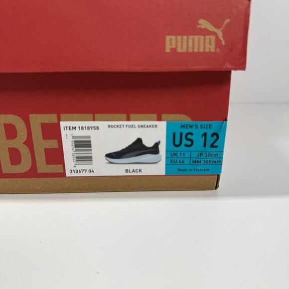 NIB • PUMA Men’s Rocket Fuel Sneaker Size: 12 main image 4